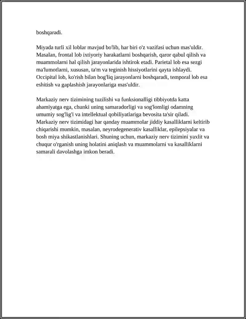 MARKAZIY NERV SISTEMASI 4