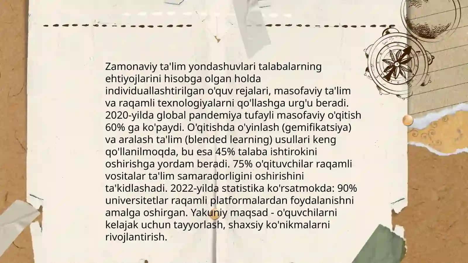 Tarbiya Usullari va Shakllari Taqdimot 4