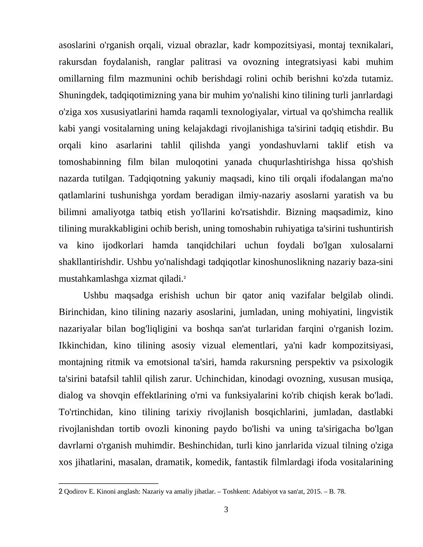 Mavzu:Kino sanatining vizual tili 4