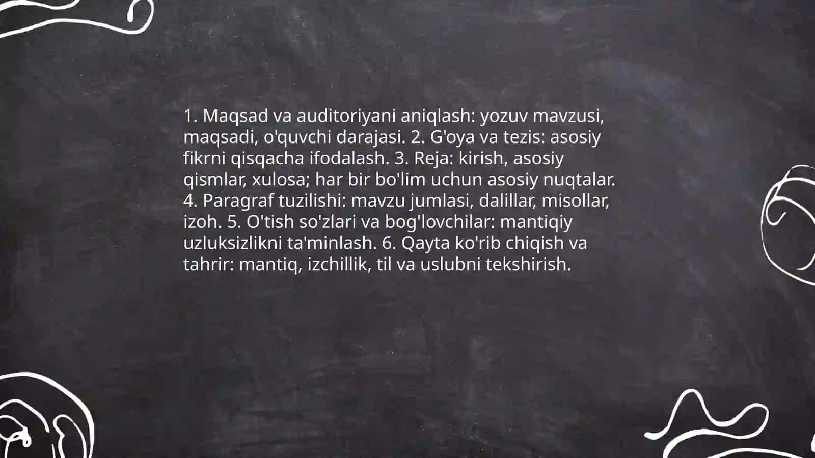 Oʻquvchilarning yozma va ogʻzaki nutqini shakllantirish 4