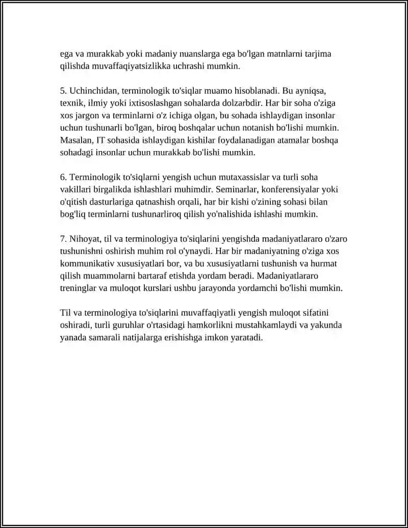 MULOQOT TO'SIQLARI VA ULARNI YENGISH 4