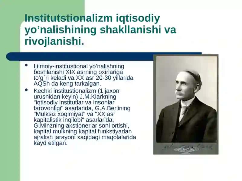 Hozirgi davr iqtisodiy bilimlarining asosiy xususiyatlari 4