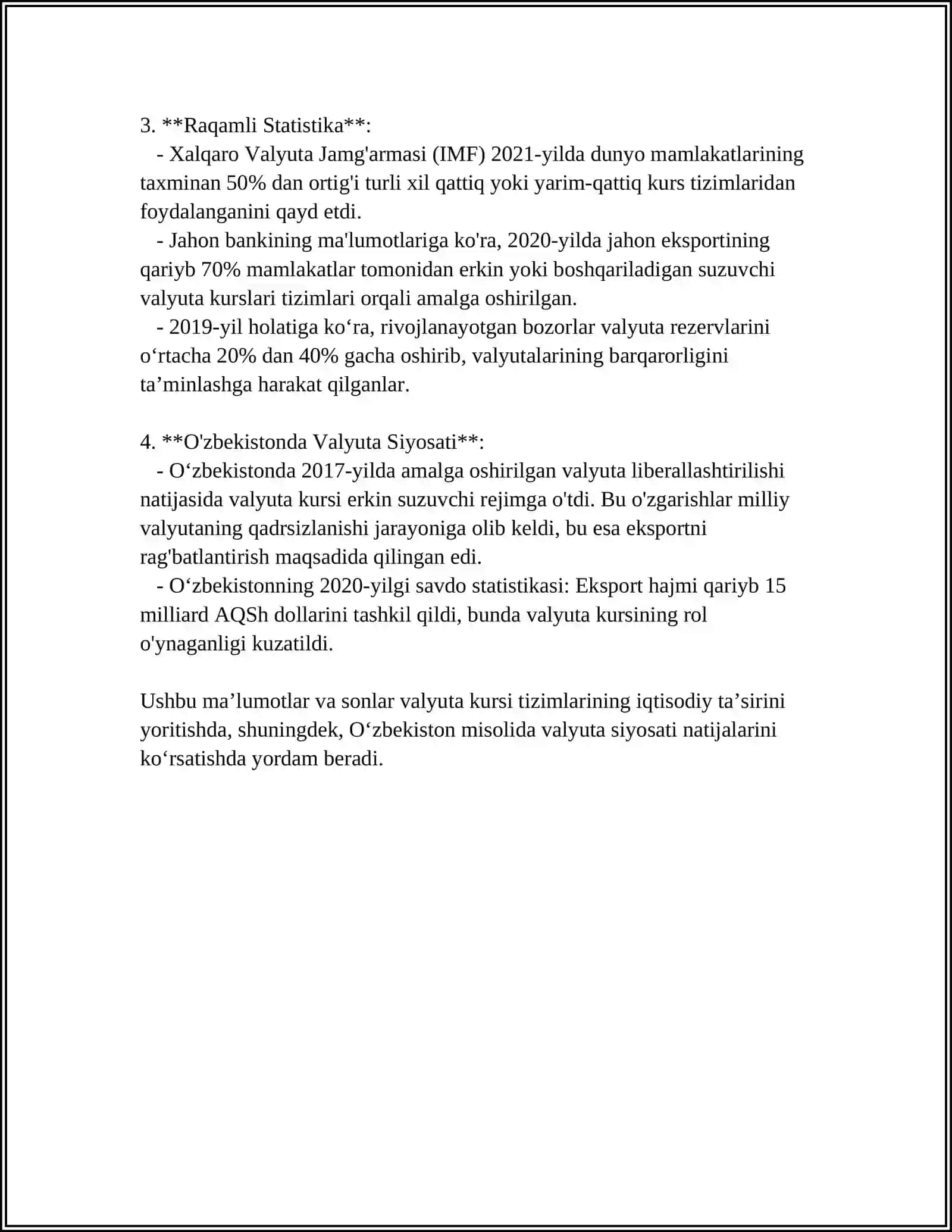 XALQARO VALYUTA VA KREDIT MUNOSABATLARI 4
