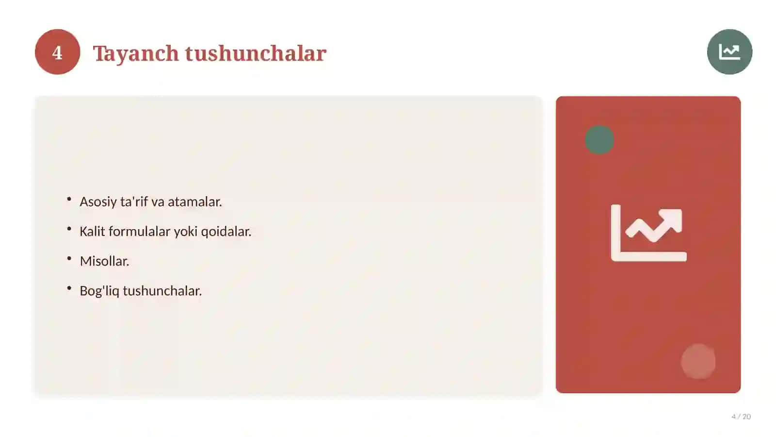 Jahon tarixi fanidan 9-sinf: didaktik tarqatma materiallar 4