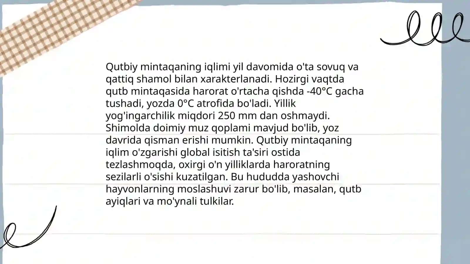 Yer shari tuproqlari geografiyasi (qutbiy mintaqa) 4