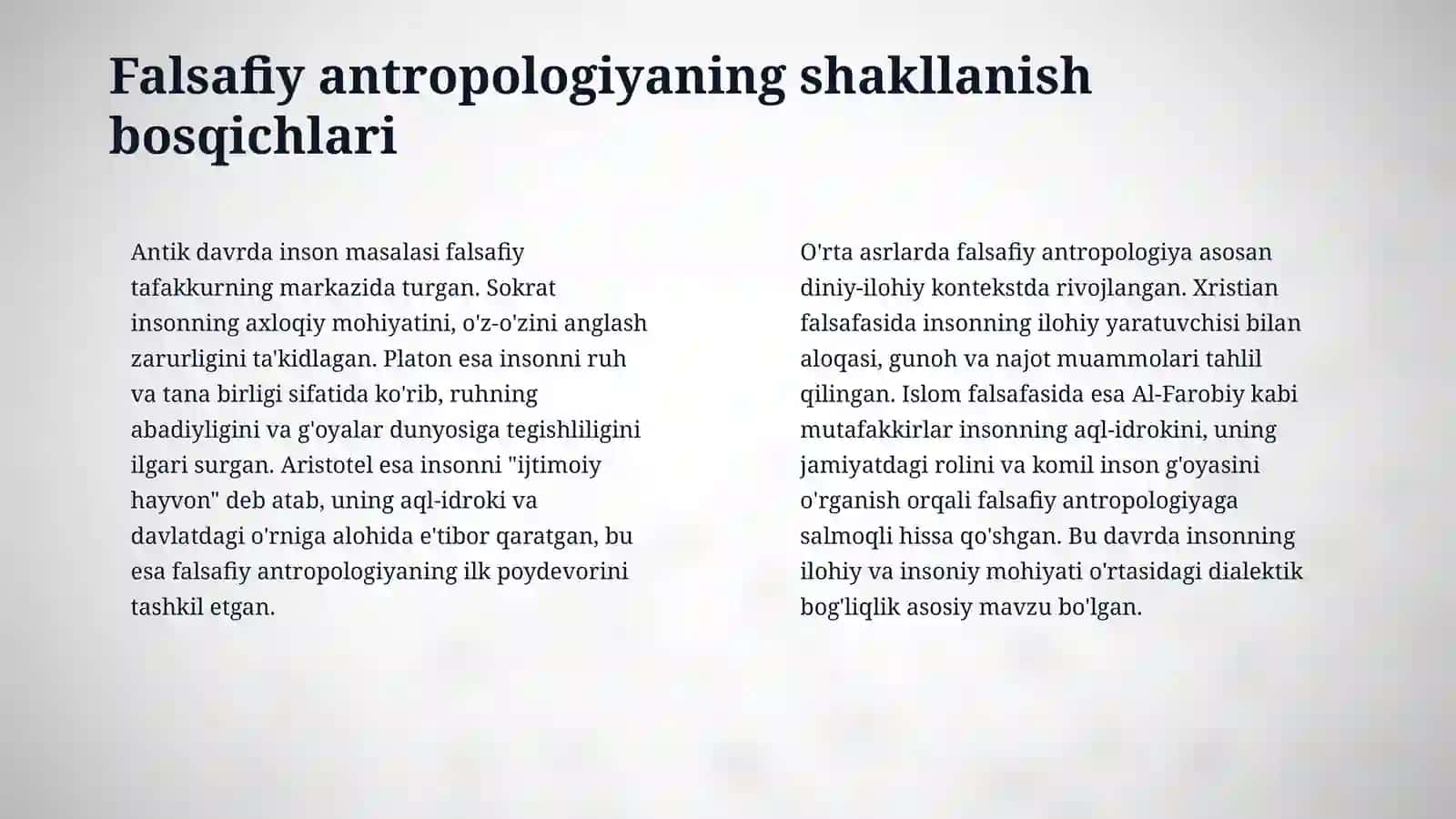 Falsafiy antropologiyaning mazmun-mohiyati 4