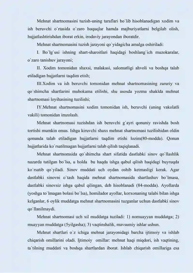 Mehnat huquqi 4