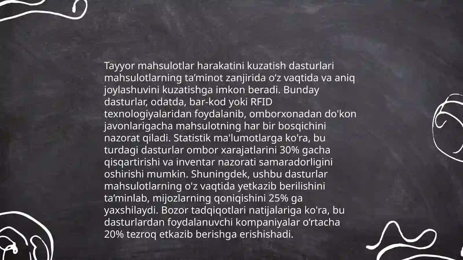 Tayyor mahsulot harakati hujjatlarini tuzish usullari 4