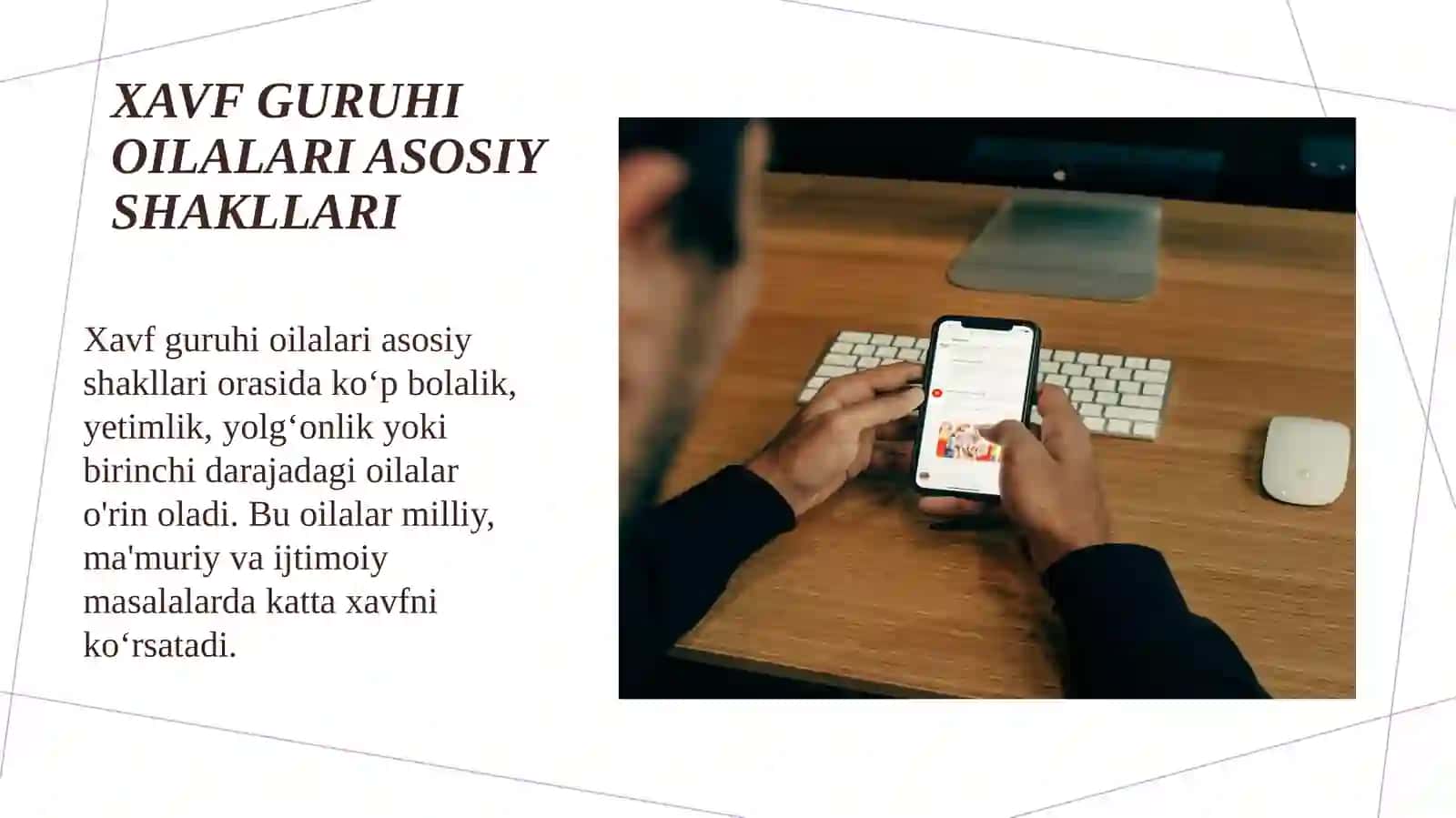Ijtimoiy xavf guruhidagi oilalar bilan ishlash yo’nalishlari 4