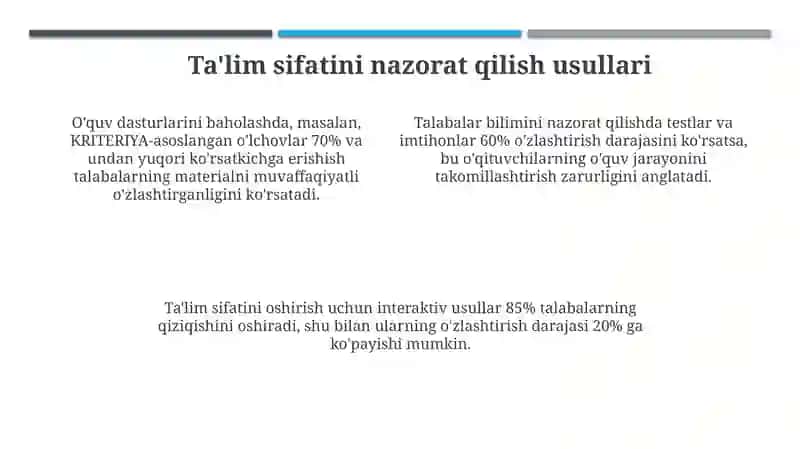 Ta'lim sifatini baholash 4