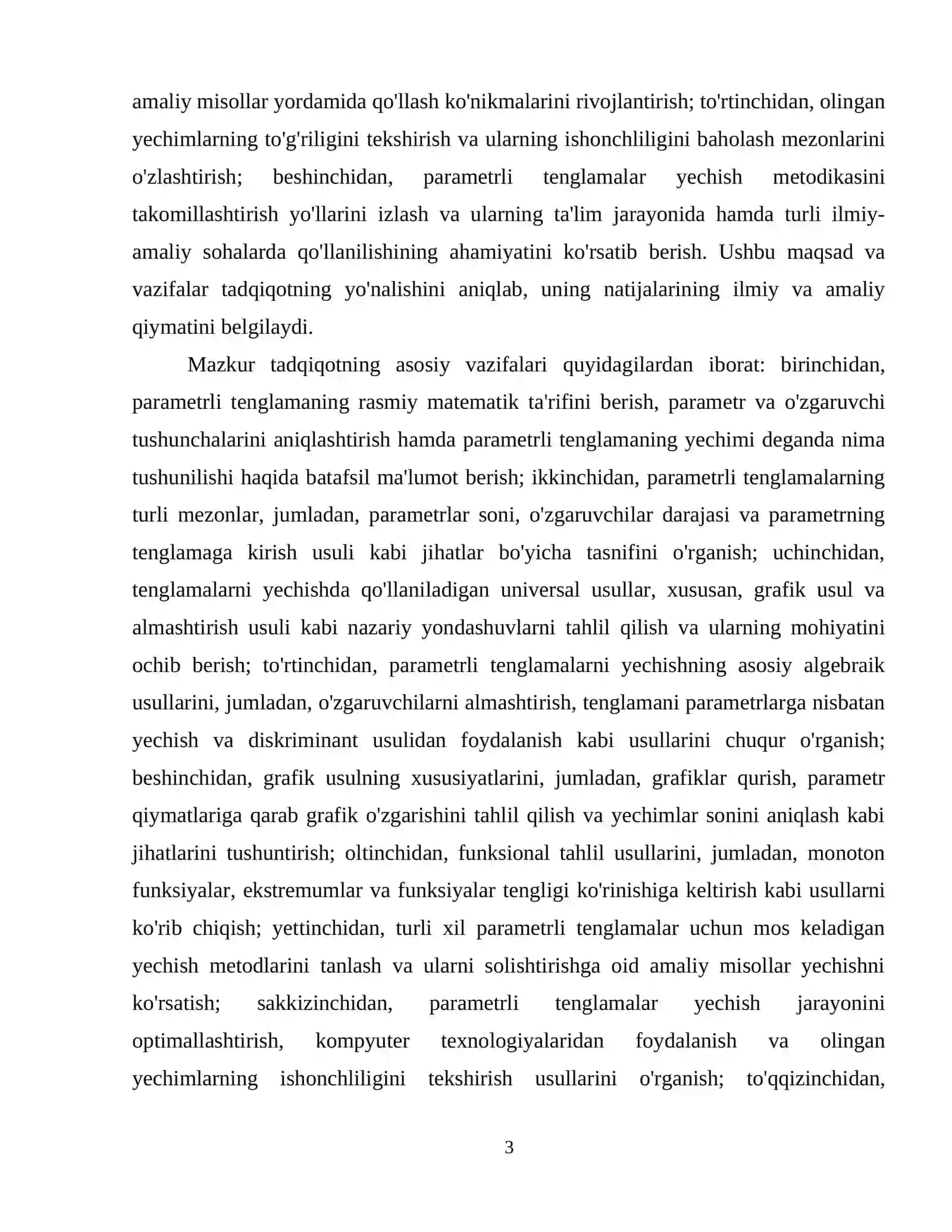 Parametrli tenglamalar va ularni yechish metodikasi 4