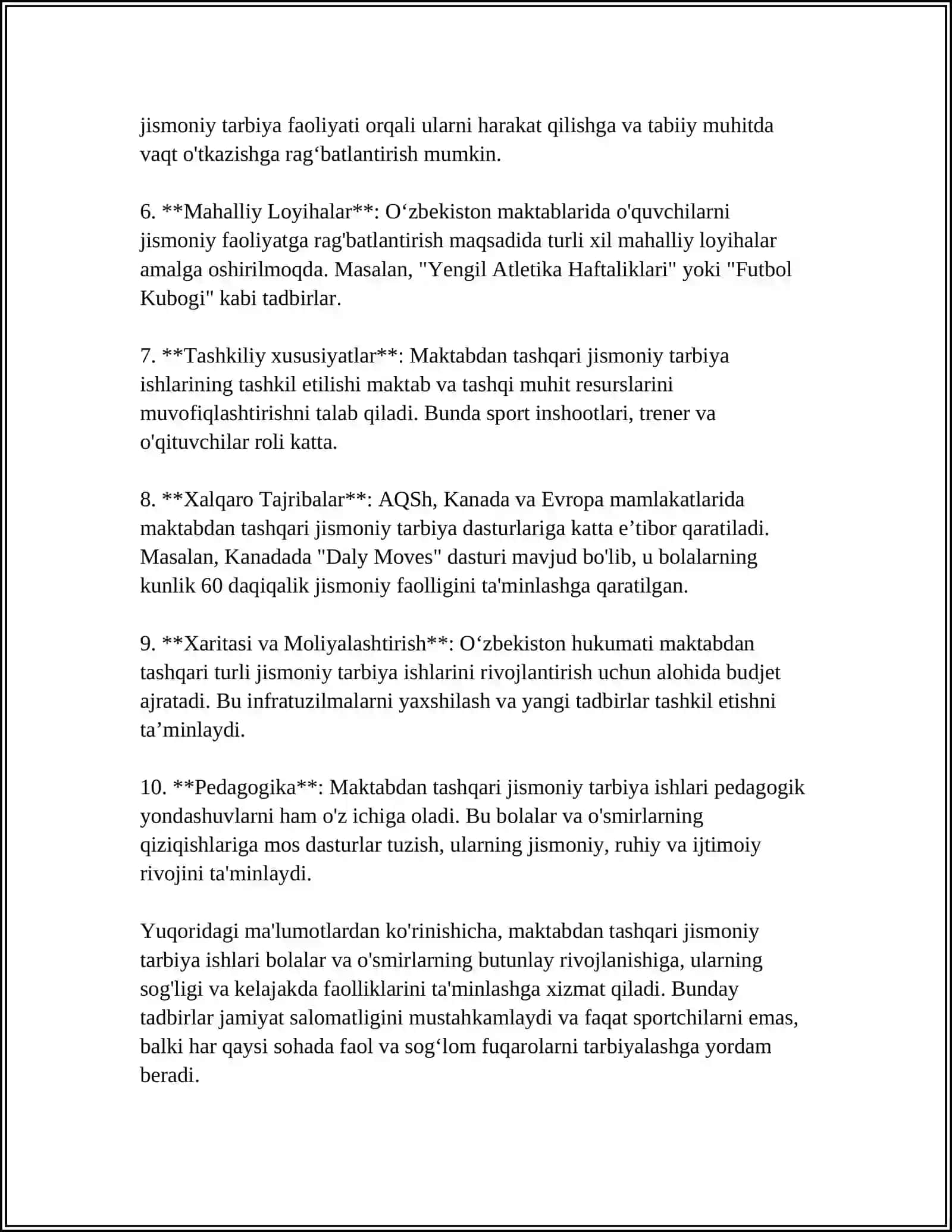 MAKTABDAN TASHQARI JISMONIY TARBIYA ISHLARI VA ULARNI TASHKIL QILISH 4