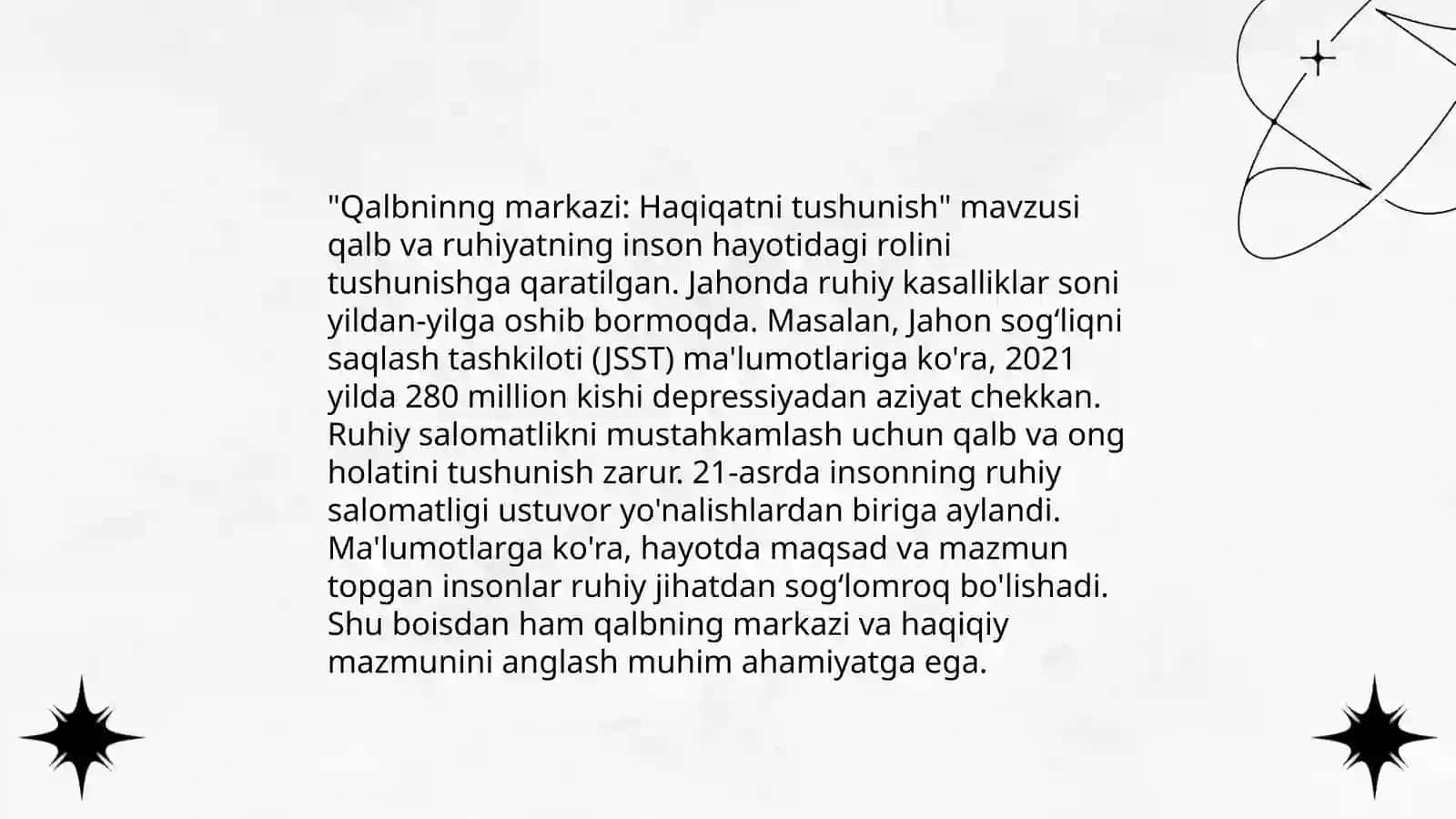 Jaloliddin Rumiyning tasavvufiy ilmida: qalbga malham hikmatlari 4