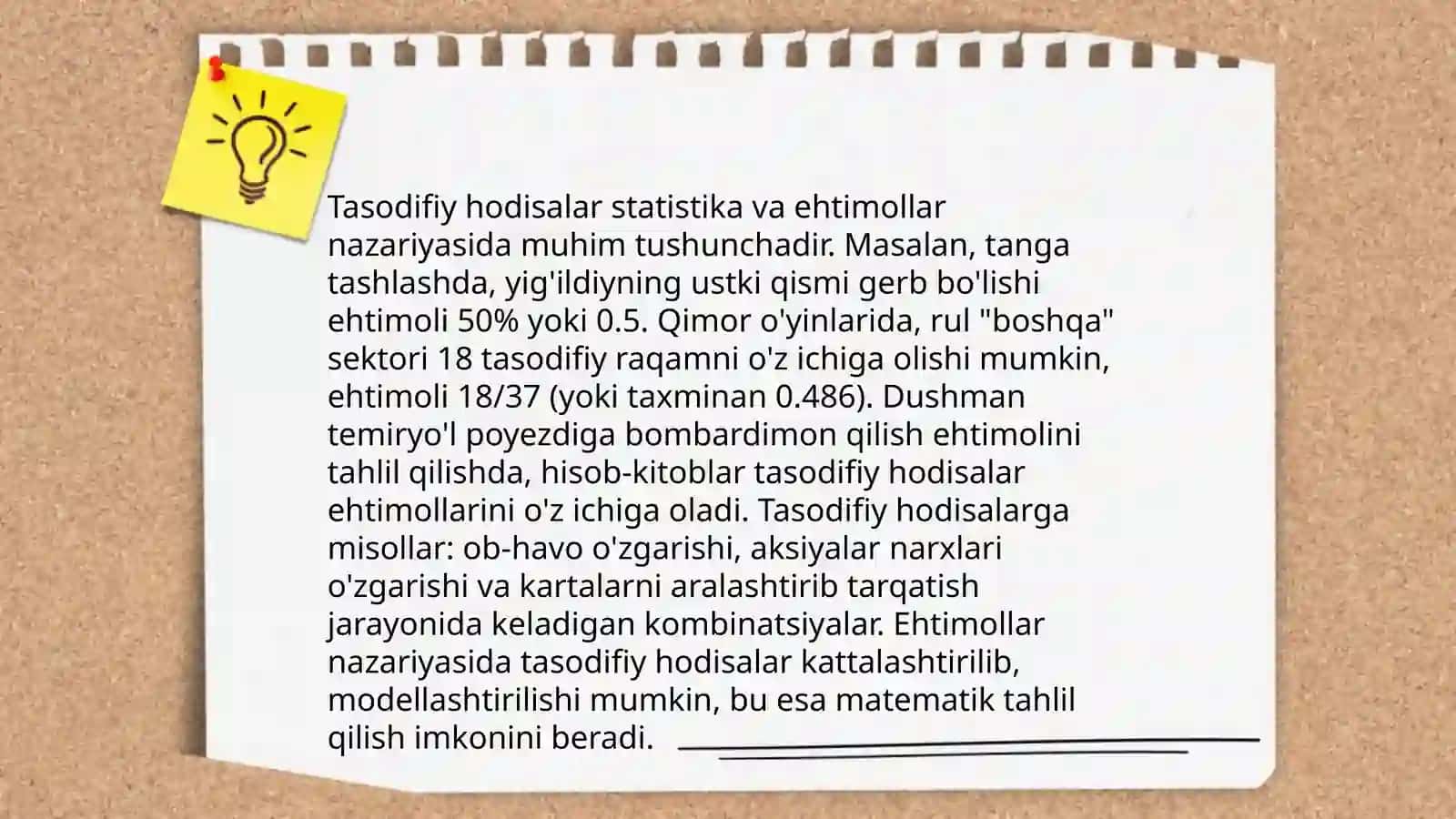 Ehtimollar nazariyasi 4
