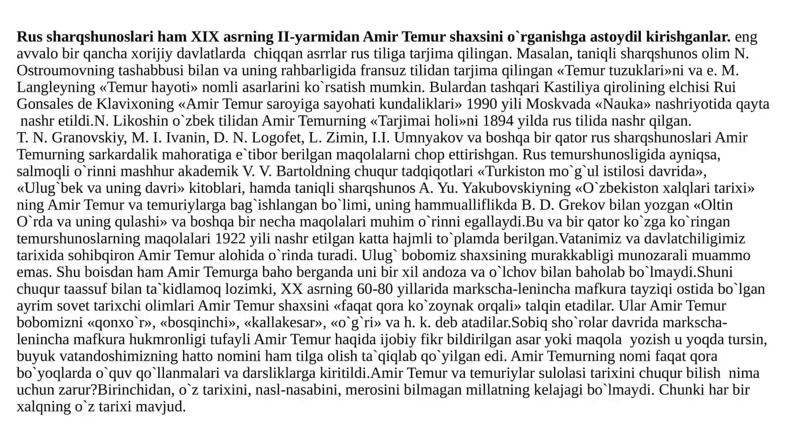 Amir Temur va temiurilar davri tarix shunosligi 4