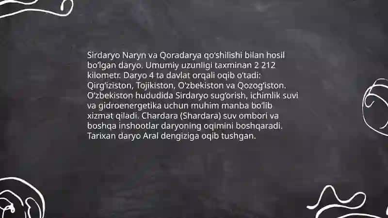 Oʻzbekiston daryolari 4