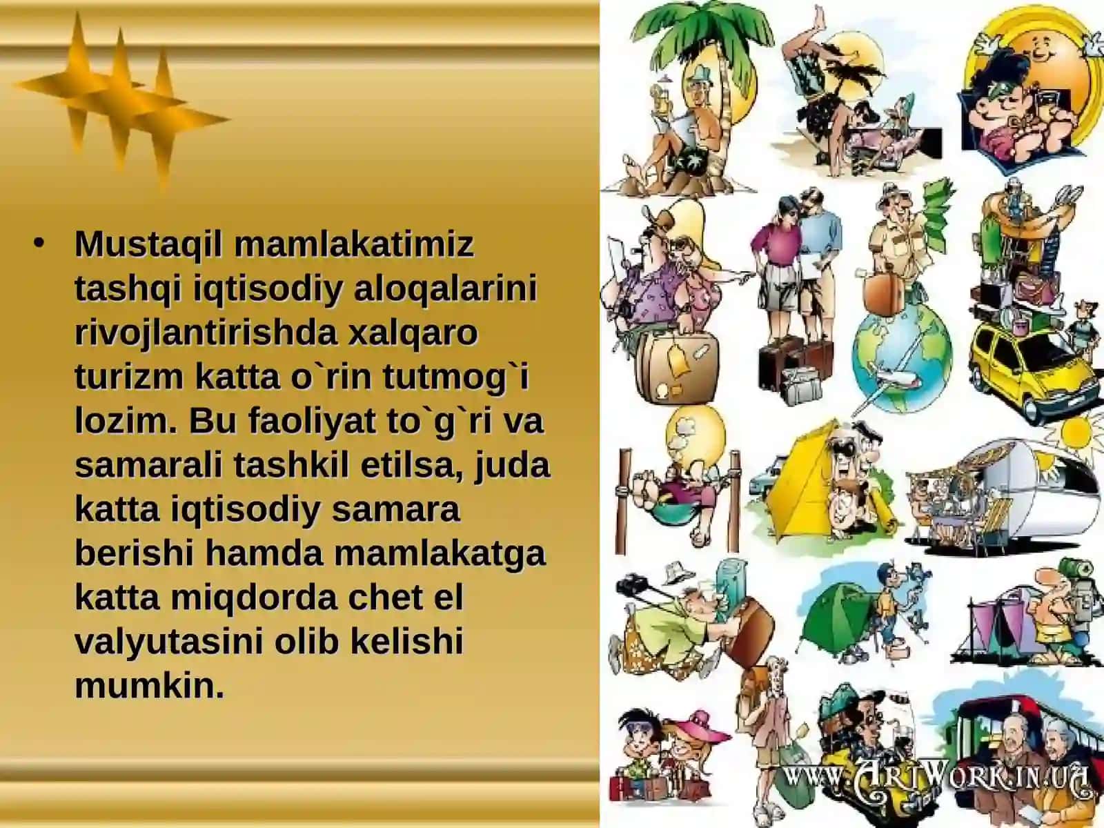 Xalqaro turizmni rivojlantirish imkoniyatlari 4
