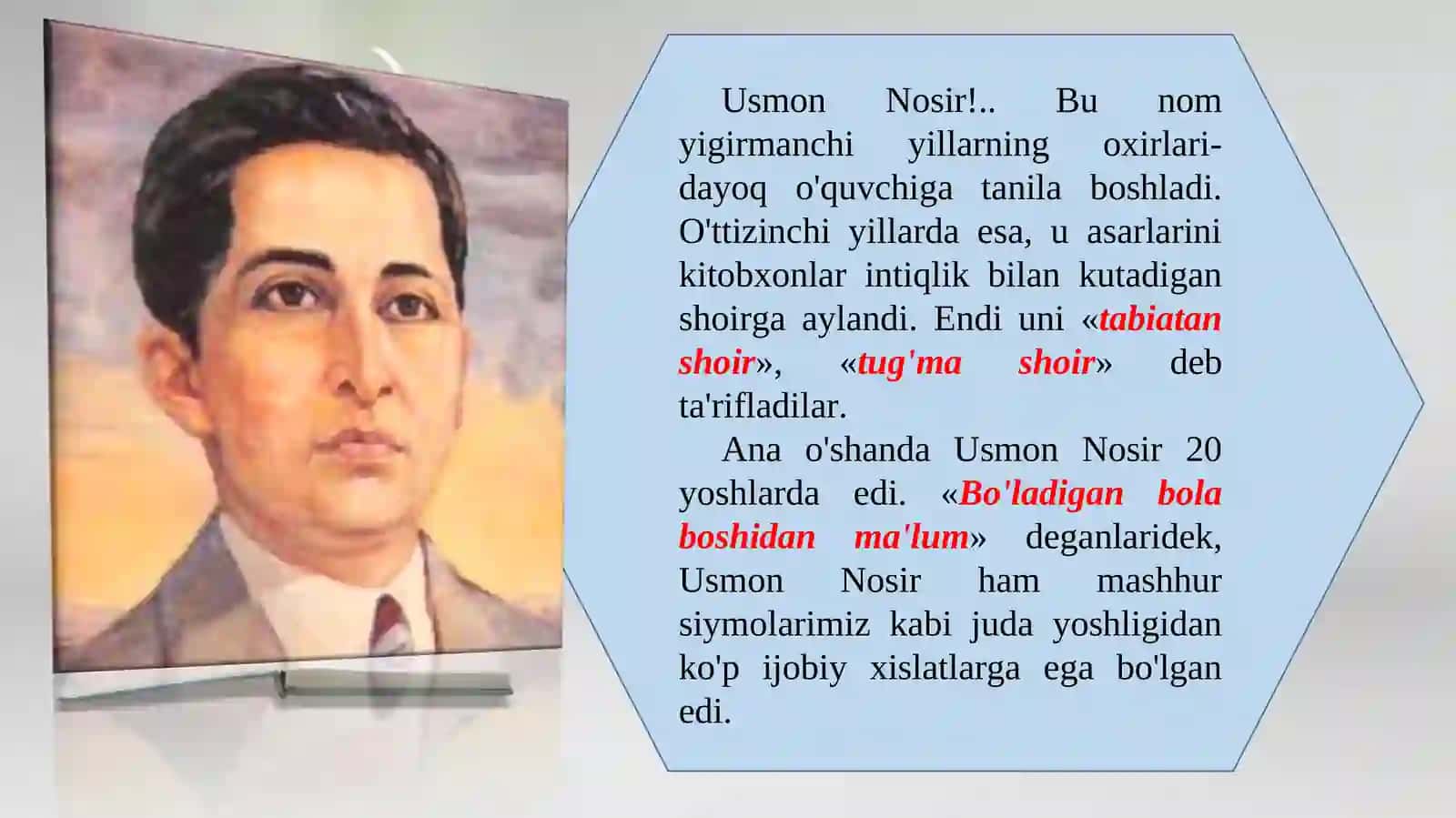 8-sinf Usmon Nosir hayoti va ijodi 4
