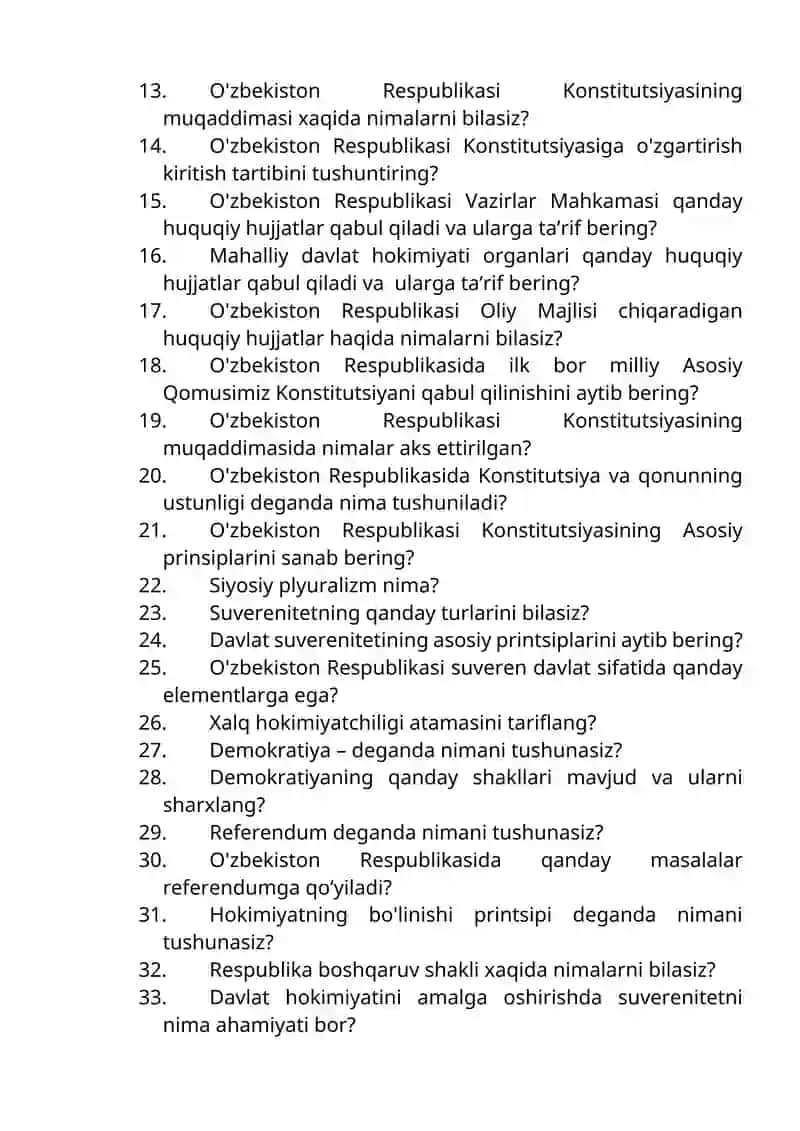 ICHKI ISHLARGA KIRIVCHILAR UCHUN PSIXOLOGIK TESTLAR TO`PLAMI 4
