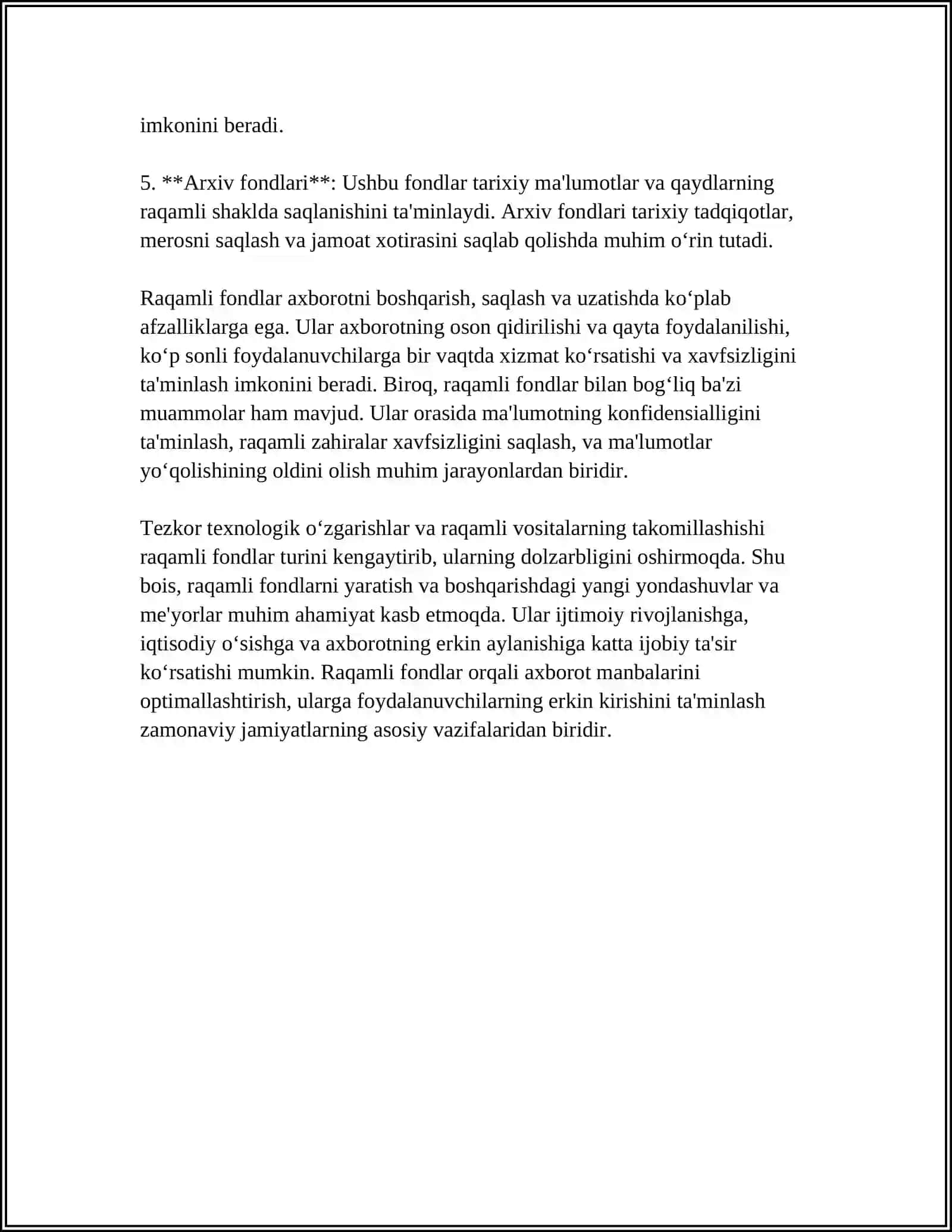 Raqamli Fondlar 4