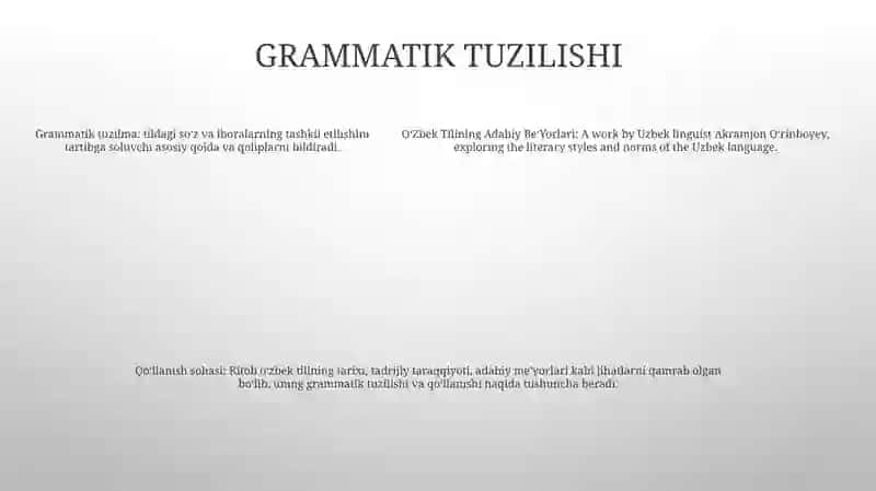 Oʻzbek Tilining Adabiy Be'Yorlari 4