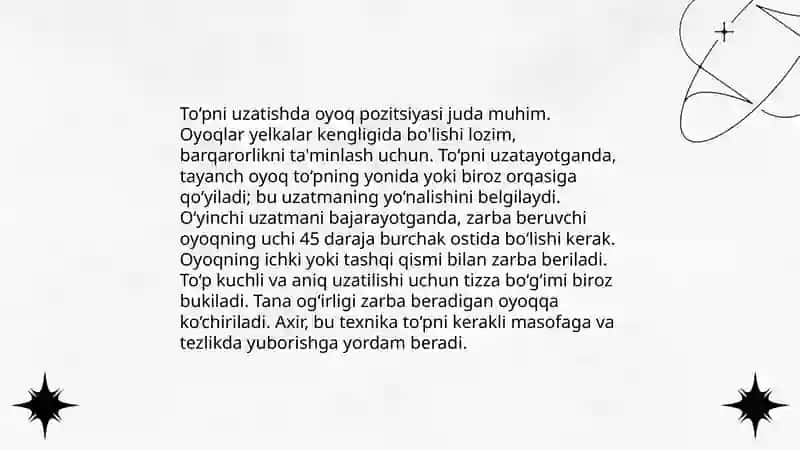 Yuqoridan ikki qo‘llab to‘p uzatish texnikasi 4