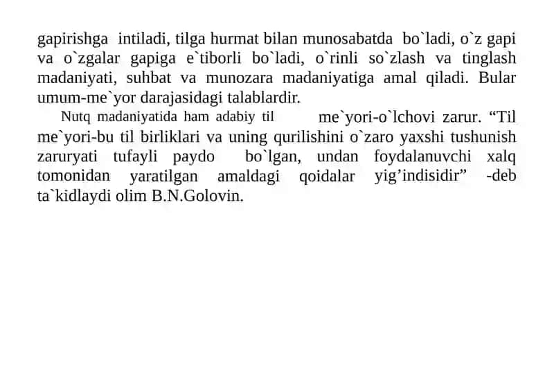 O‘zbek adabiy tilining me‘yorlari 4