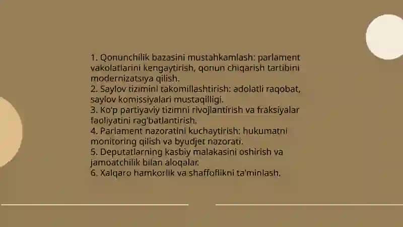 Oʻzbekiston amalga oshirilgan siyosiy islohotlarning bosqichlari 4