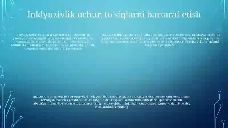 Inklyuziv Ta‘Limning Mohiyati Integratsion Ta‘Lim 4