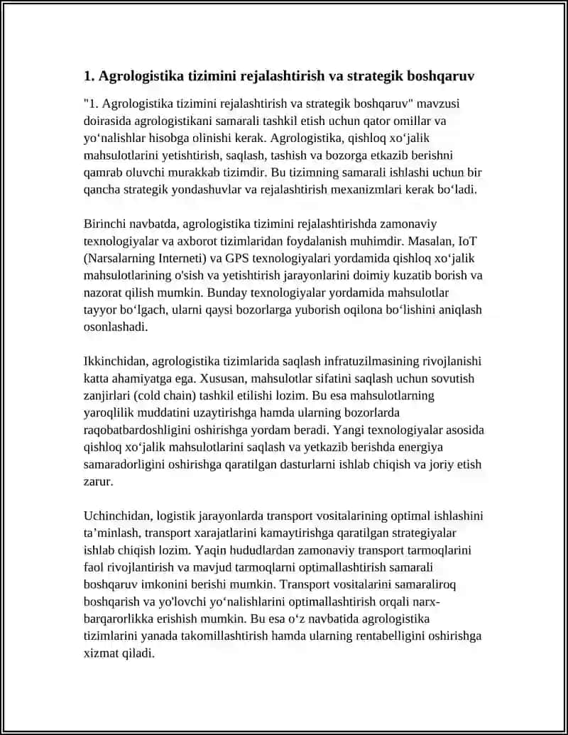 AGROLOGISTIKANI SAMARALI TASHKIL ETISH SIRLARI 4