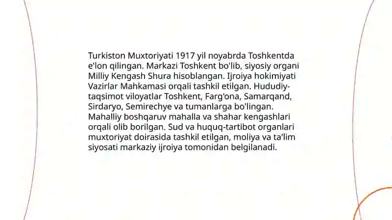 Turkiston Muxtoriyati 4
