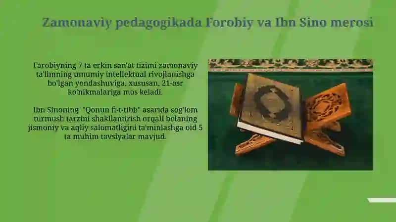 Abu Nasr Forobiyning pedagogik g'oyalari 4