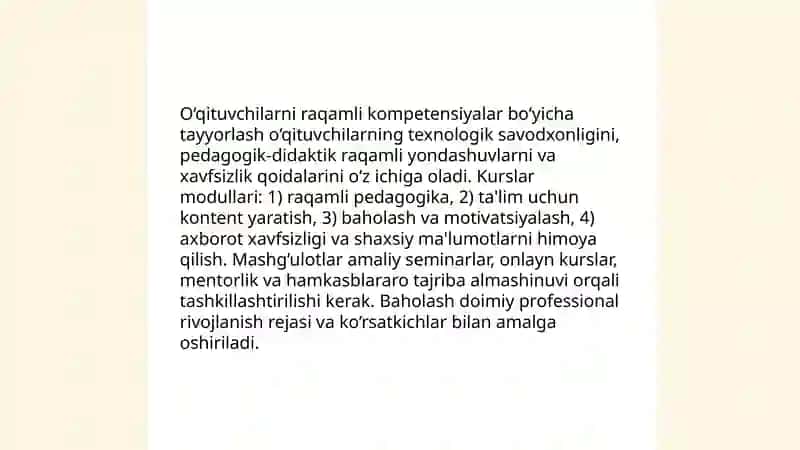 Maktabda raqamli savodxonlikni shakllantirish: muammo va yechimlar 4