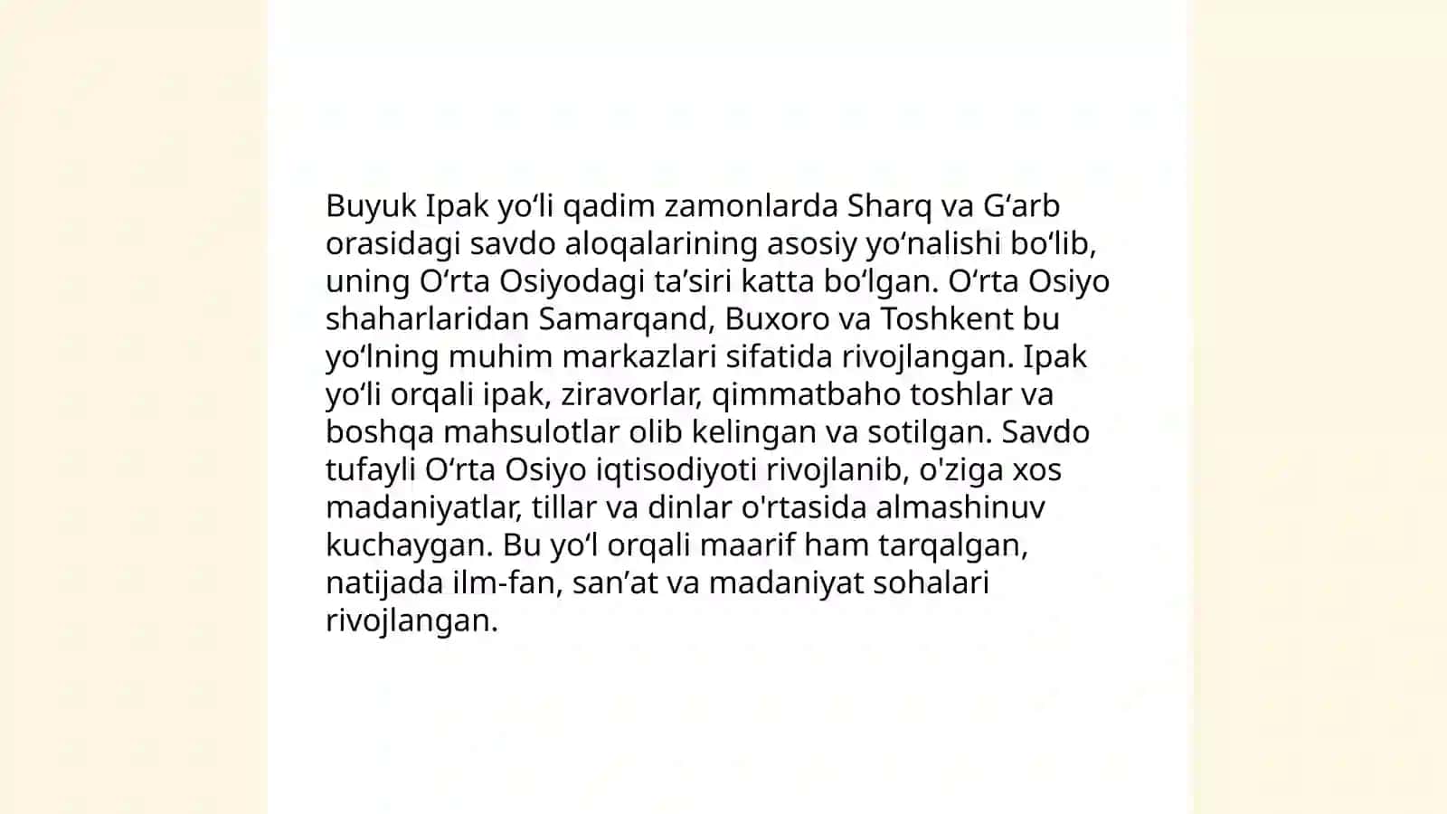 Oʻrta Osiyoning tarixiy geografiyasi 4