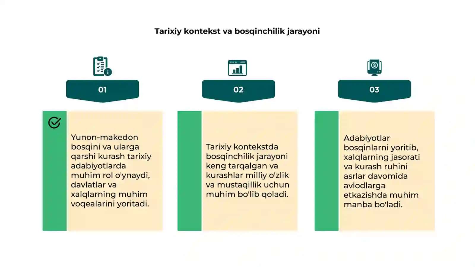 Yunon-makedon bosqini va ularga qarshi kurashning tarixiy adabiyotlarda yoritilishi 4