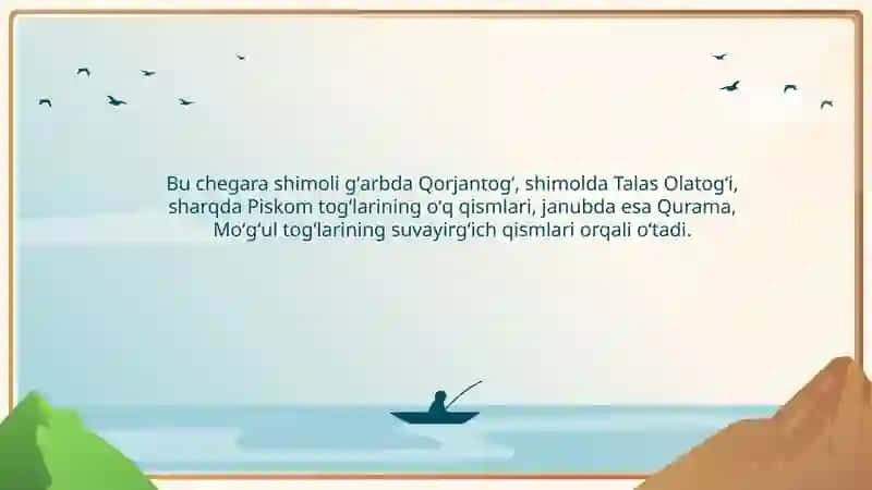 G’arbiy Tyanshan okrugiga tavsif 4