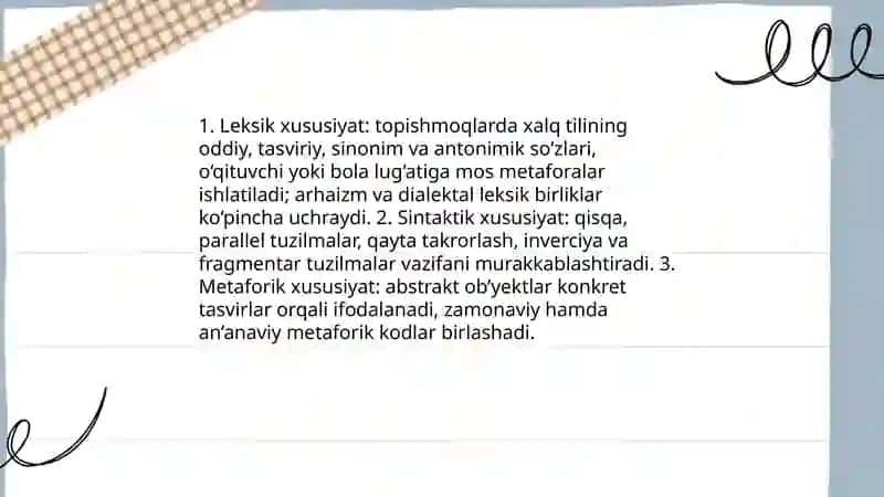 Bolalar Folklori Materiallari 4