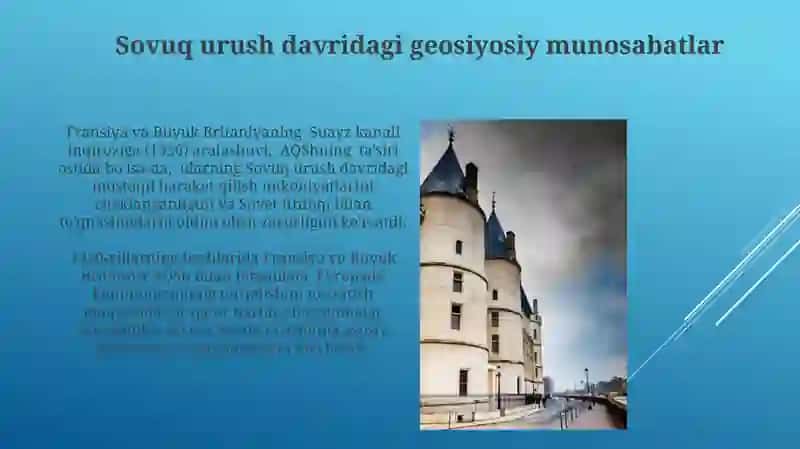 Ikkinchi Jahon Urushidan Keyingi Fransiya va Buyuk Britaniyaning Tashqi Siyosati 4