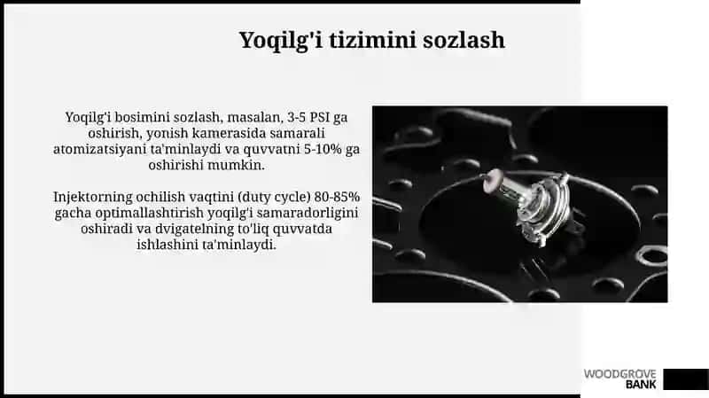 Dvigatellarni sozlashning asosiy tavsifnomalari 4
