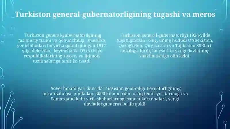 Turkiston general gubernatorligining tarixiy geografiyasi 4