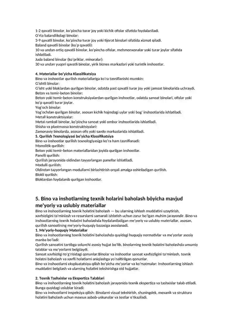 Konstruktiv-texnologik sabablar tufayli sodir bõladigan avariya holatlari 4