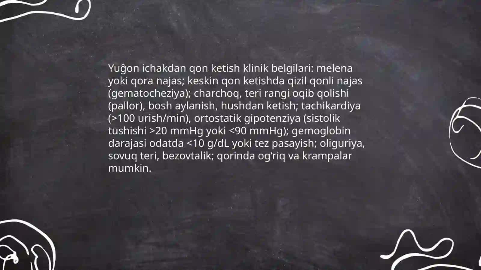 Ingichka va yuĝon ichakdan qon ketish 4