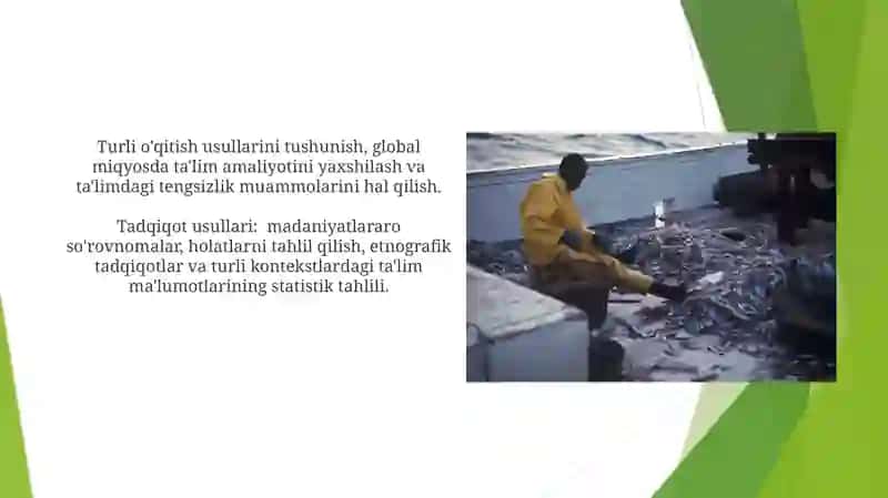 Qiyosiy pedagogika fanining tadqiqot metodlari 4