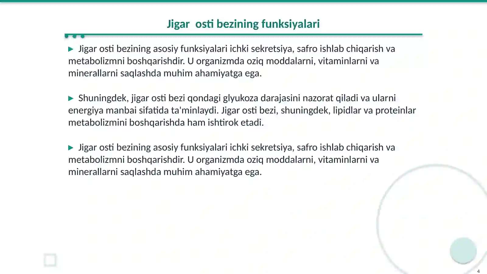 Jigar osti bezi 4
