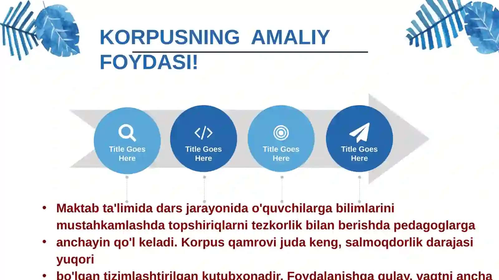 Badiiy asarlarning elektron parallel korpusini yaratish 4