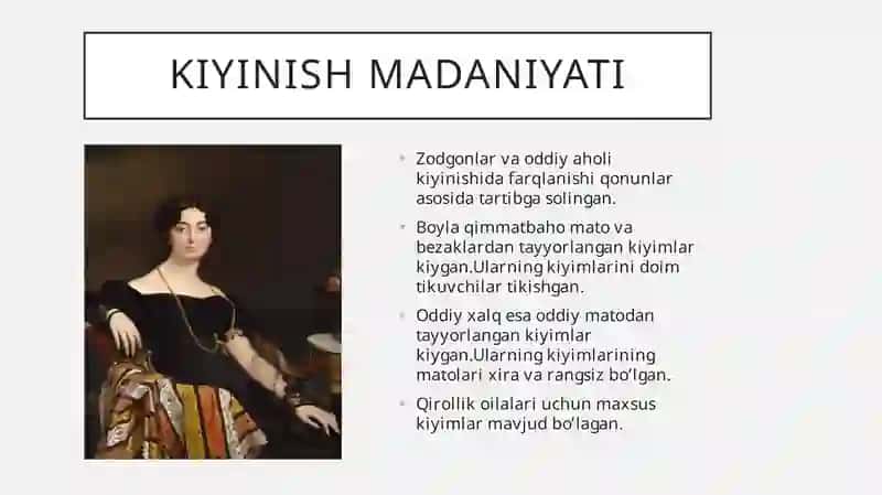 O’rta Asrlar Evropa aholisi ning Kundalik Hayoti 4