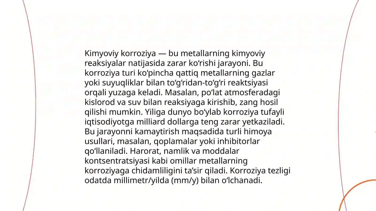 Metallar korroziyasi va ularning turlari 4