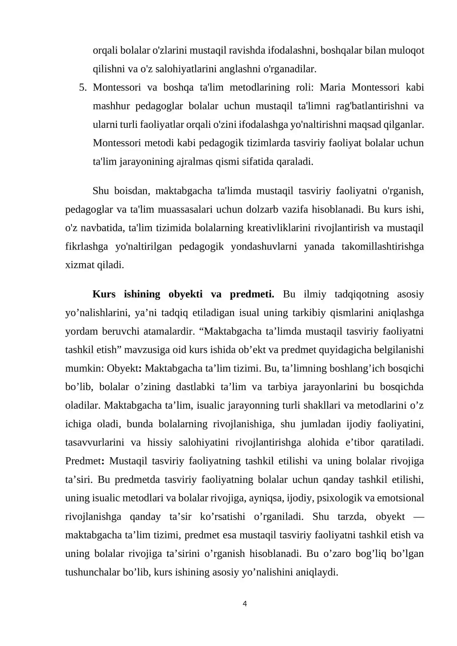 Maktabgacha ta'limda mustaqil tasviriy faoliyat 4