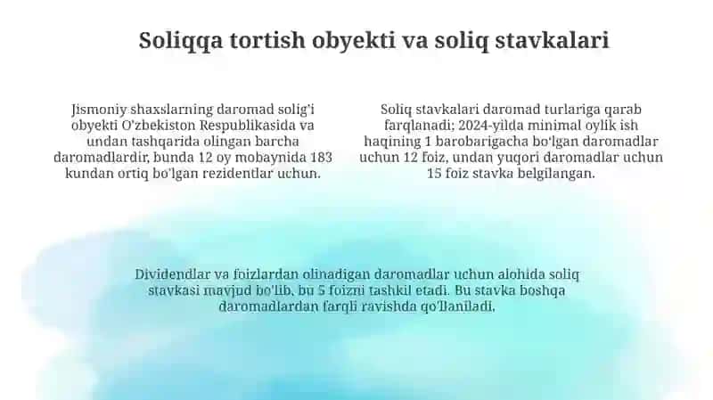 Jismoniy shaxslardan olinadigan daromad soliq 4