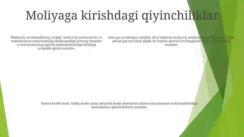 Moliyaviy Hisobga” Kirish 4